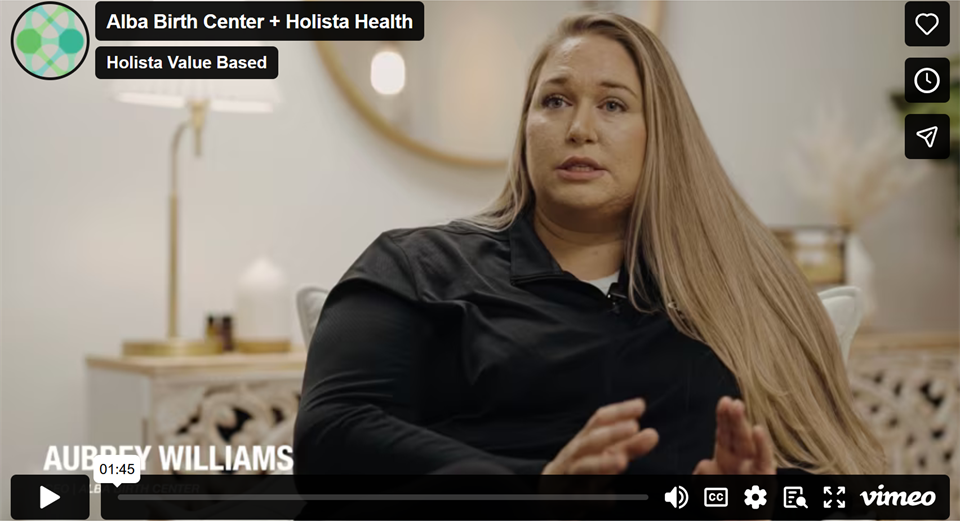 Video preview - Alba Birth Center